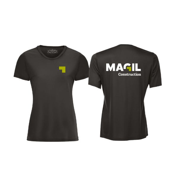 Image de Chandail manche courte 100% polyester sport femme - L350